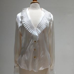 COPY - White Blouse, St. John, 12